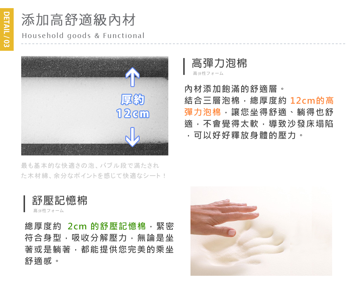 迷你豬舒適機能沙發床(四色)(BNS/BD2001~4)【obis】