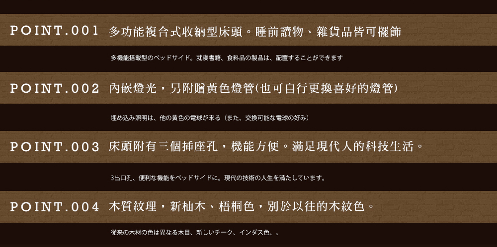 雙人加大床組 DIGNITAS狄尼塔斯6尺雙人加大房間組/2色/2件式(床頭 床底)/H&D 東稻家居