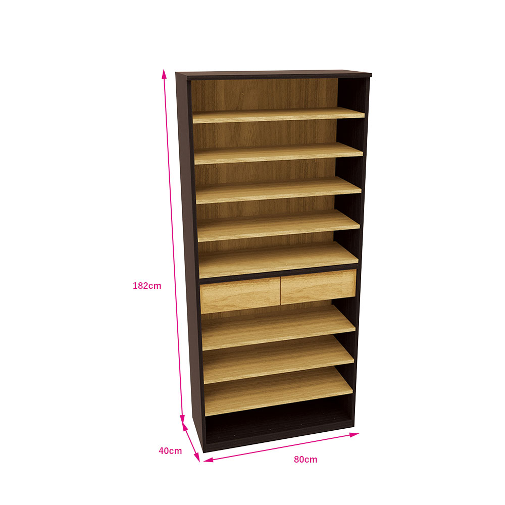 費德勒2.64*6尺鞋櫃(19JS1/702-2)/H&D 東稻家居