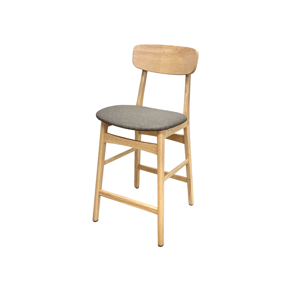 [【瘋搶桌椅櫃】5折起，再享滿6000折400（無限累折）]瑪麗安03 實木吧檯椅/中島椅-2色