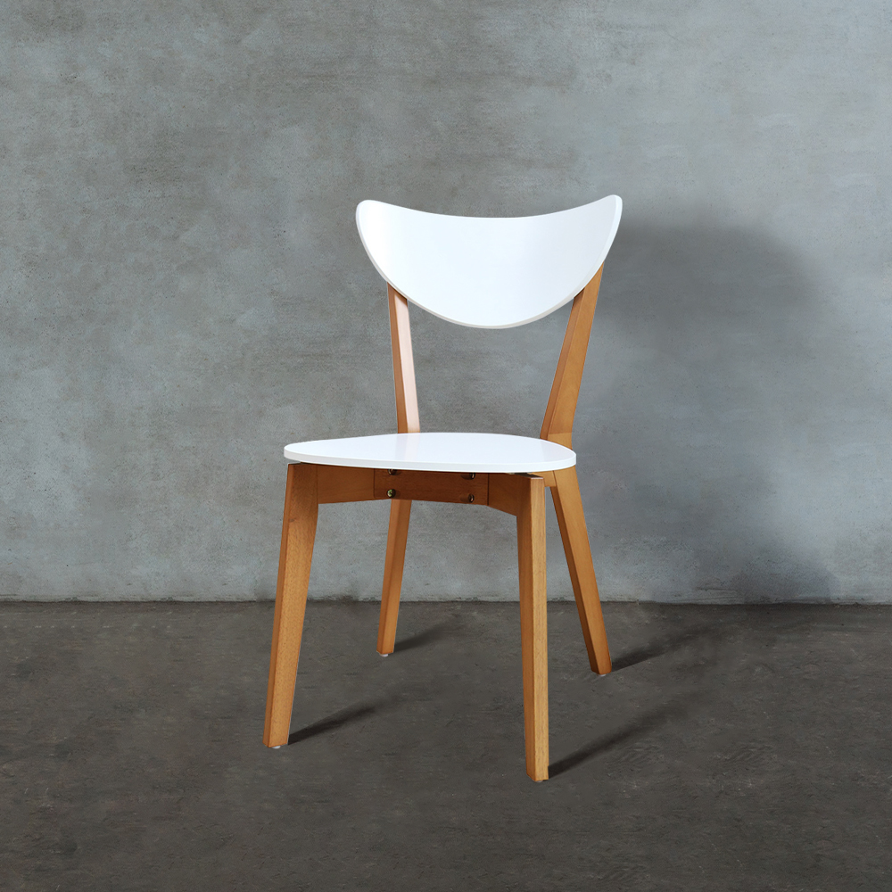 [【瘋搶桌椅櫃】5折起，再享滿6000折400（無限累折）]CRISPIAN克里斯皮安橡膠木餐椅-4色