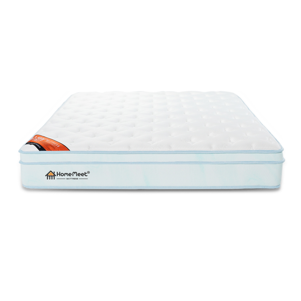 ICE Q 蜂巢Q彈乳膠硬式雙人加大獨立筒床墊/雙人加大床墊/6尺/HomeMeet/10年保固